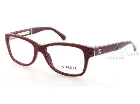 Rare Chanel Tortoise Brown & Leather Oval Eye Glasses 3232Q 